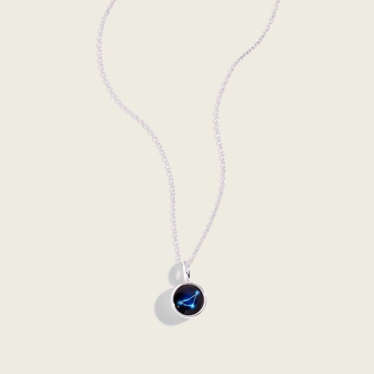 The Astral Sky Light Necklace in Silver