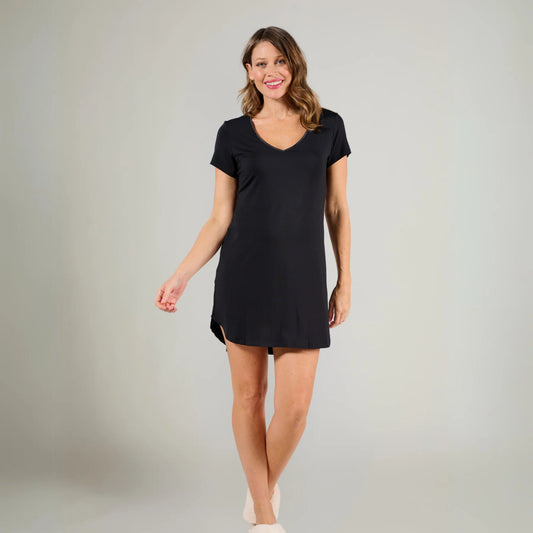 Claire Nightgown- Black