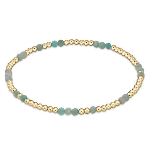 Hope Unwritten Gemstone Bracelet- Amazonite