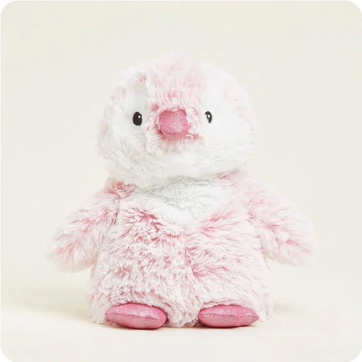 Microwavable Pink Penguin Warmie