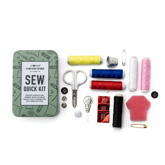 En Route Corner Store Sewing Kit w/Tin