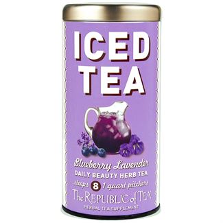 Blueberry Lavender Daily Beauty Iced Tea