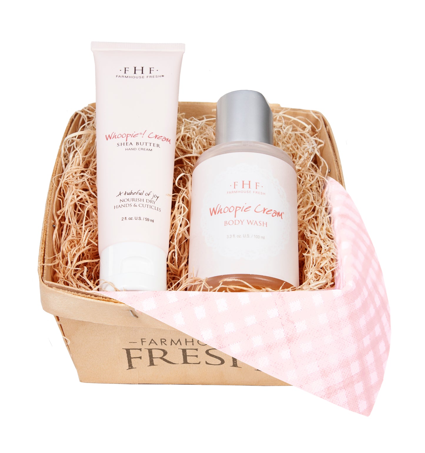 Whoopie® Harvest Gift Basket with Body Wash