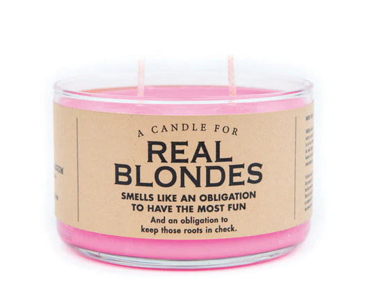 A Candle For Real Blondes