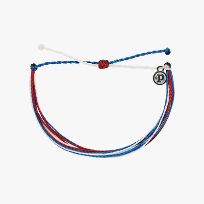 Red, White, Blue Bracelet
