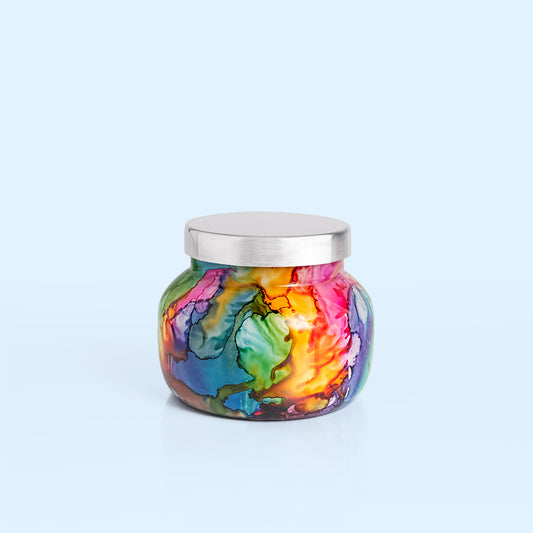 Volcano Rainbow Watercolor Petite Jar