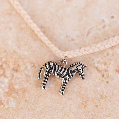 Zebra Charm Bracelet
